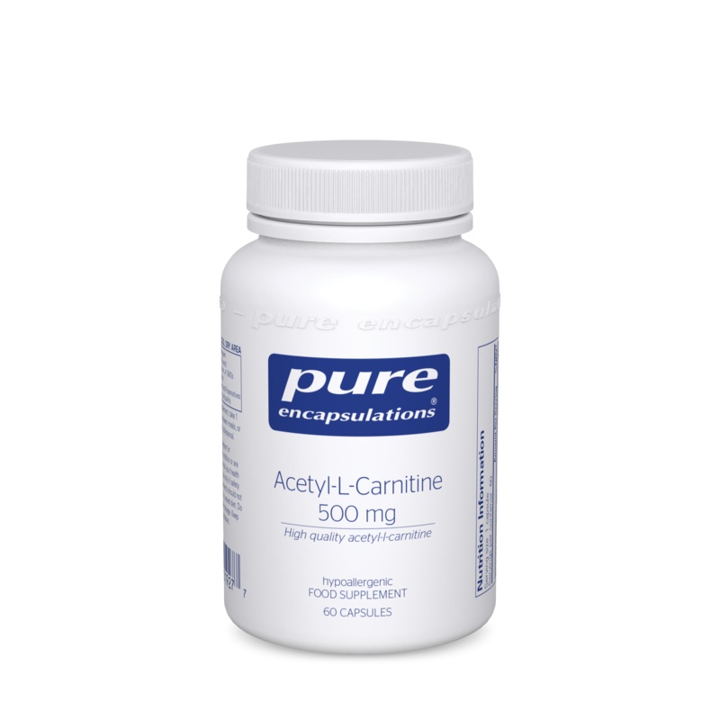 Acetyl-L-Carnitine 500mg 60 Capsules
