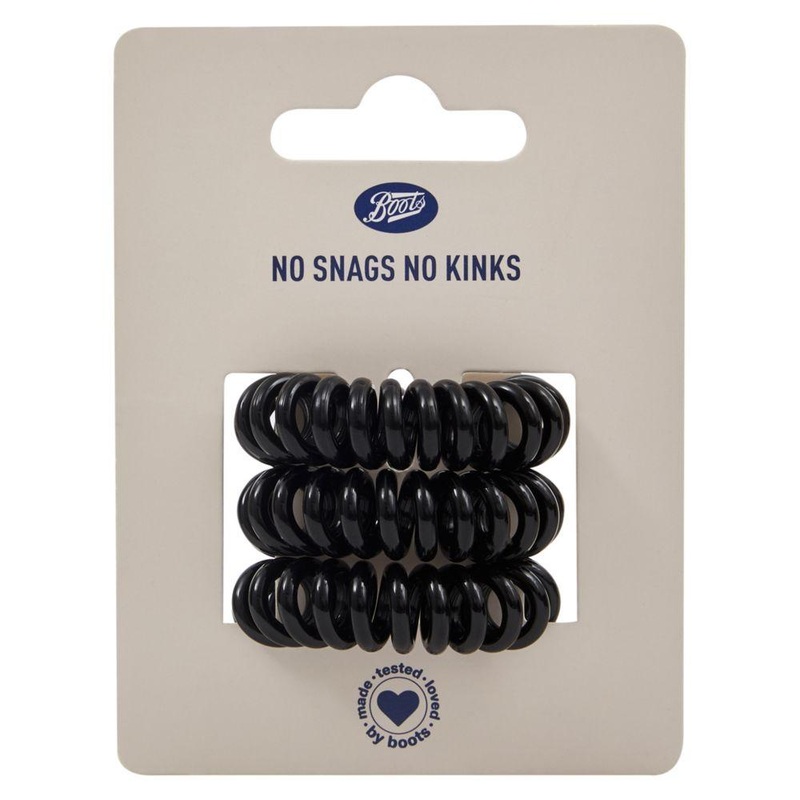 Sprial Bobbles Black X3