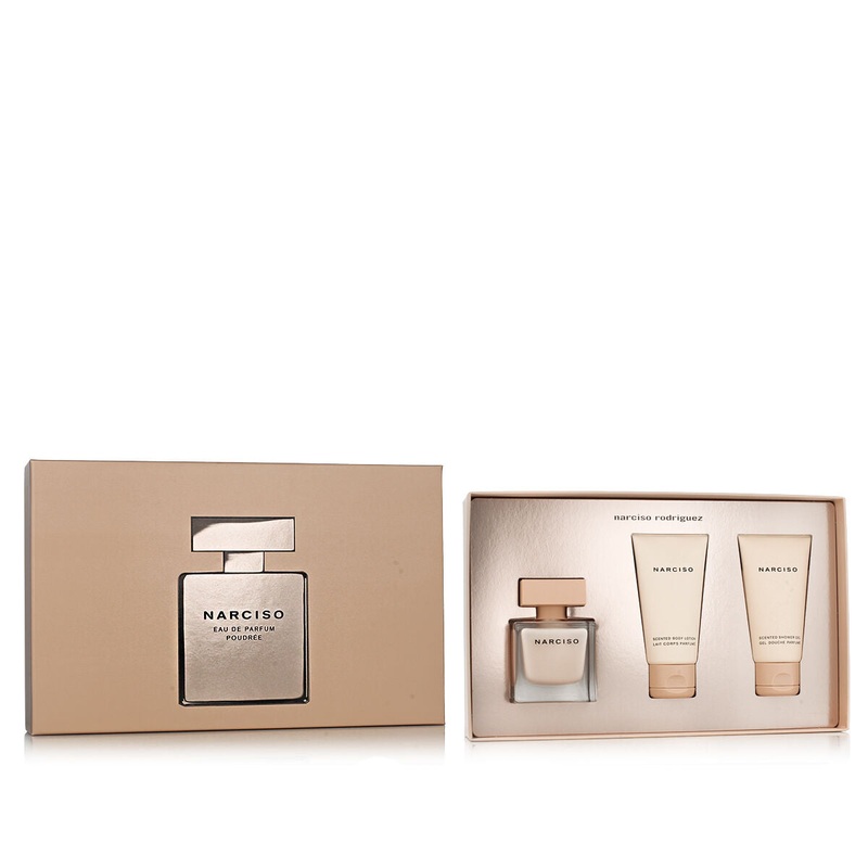 Unisex Perfume Narciso Rodriguez Narciso Poudre EDP 3 Pieces