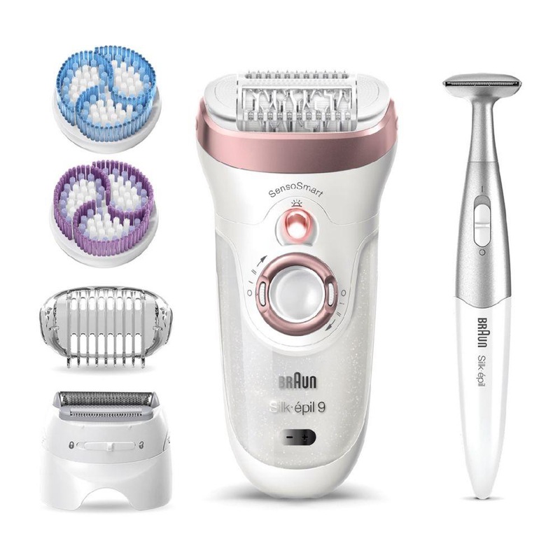 Silk-pil 9-980 Epilator For Long-Lasting Hair Removal, Rose Gold