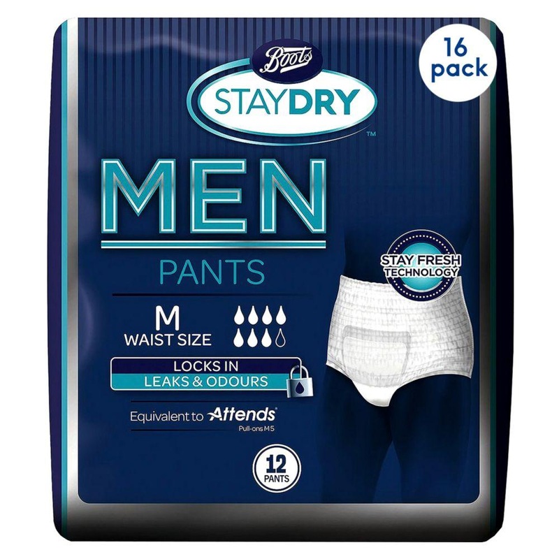 Staydry Pants Men Medium – 192 Pants (16 Pack Bundle)