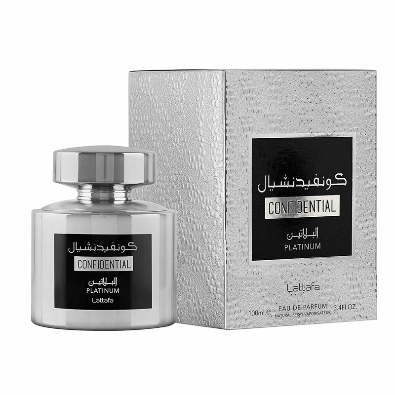 Men’s Perfume Lattafa CONFIDENTIAL PLATINUM