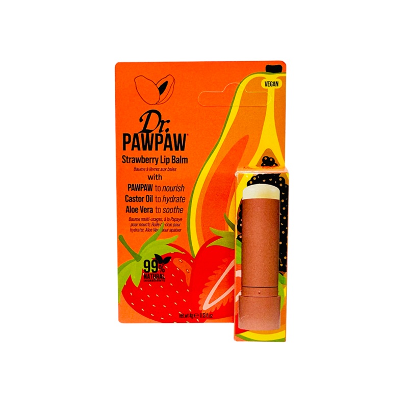 Dr Paw Paw Multipurpose Strawberry Lip Balm 4g