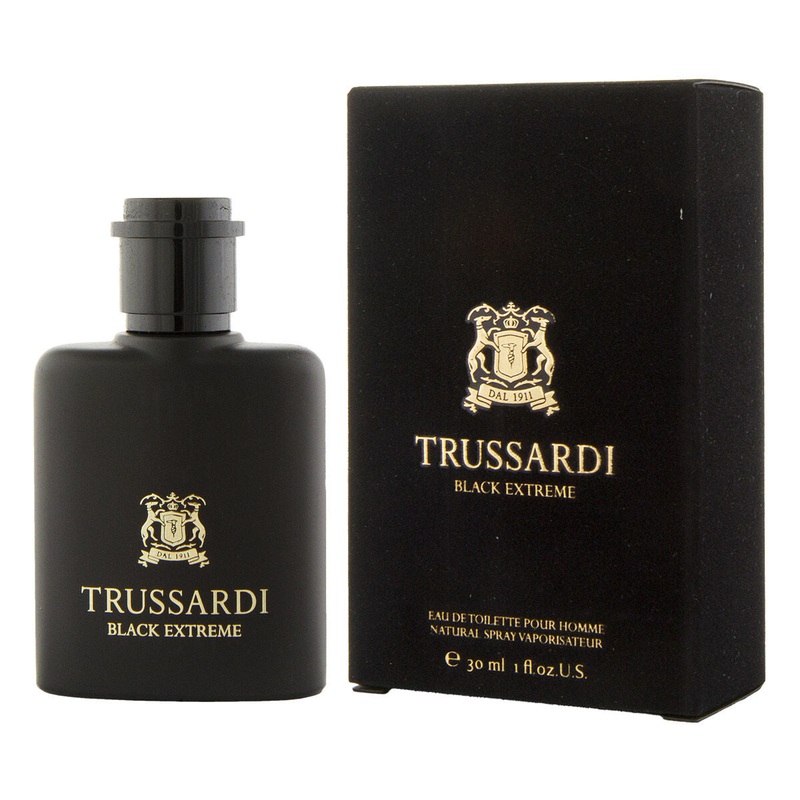Men’s Perfume Trussardi EDT Black Extreme 30 ml