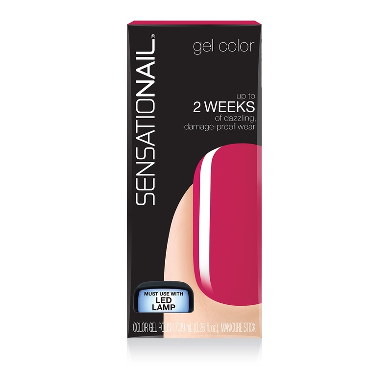 Sensationail Gel Colour Polish Fuchsia Fab
