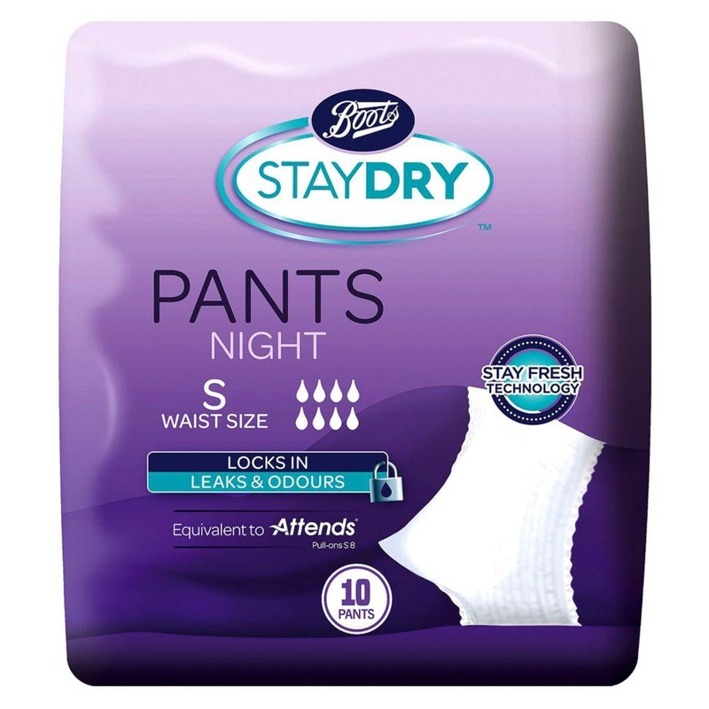 Staydry Night Pants (Sizes Small, Medium, Large, Xl) Small