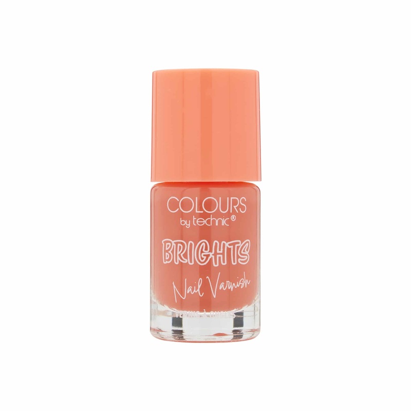 Technic Colours Brights Nail Polish Bright Orange