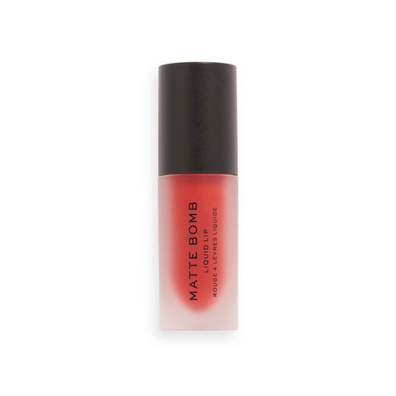 Revolution Matte Bomb Liquid Lipstick Lure Red