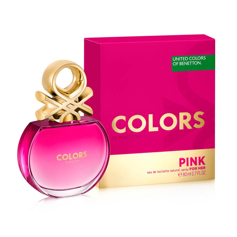 Benetton Colors de Benetton Pink 80ml EDT (L) SP