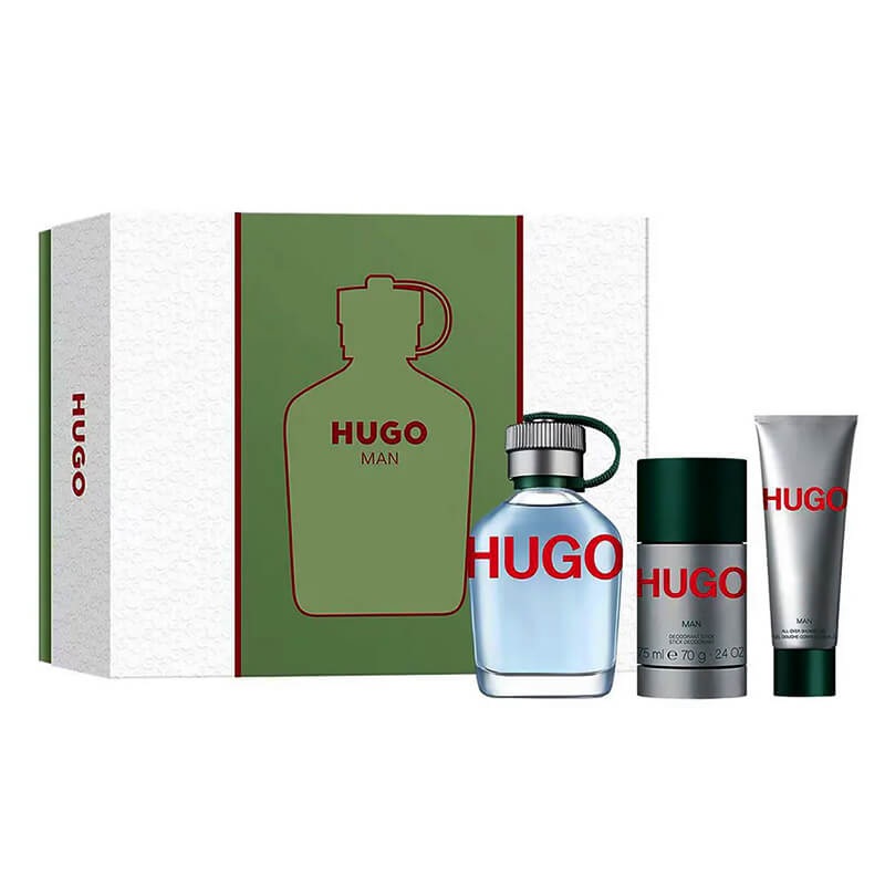 Hugo Boss Hugo Man 3pc Set 125ml EDT (M)