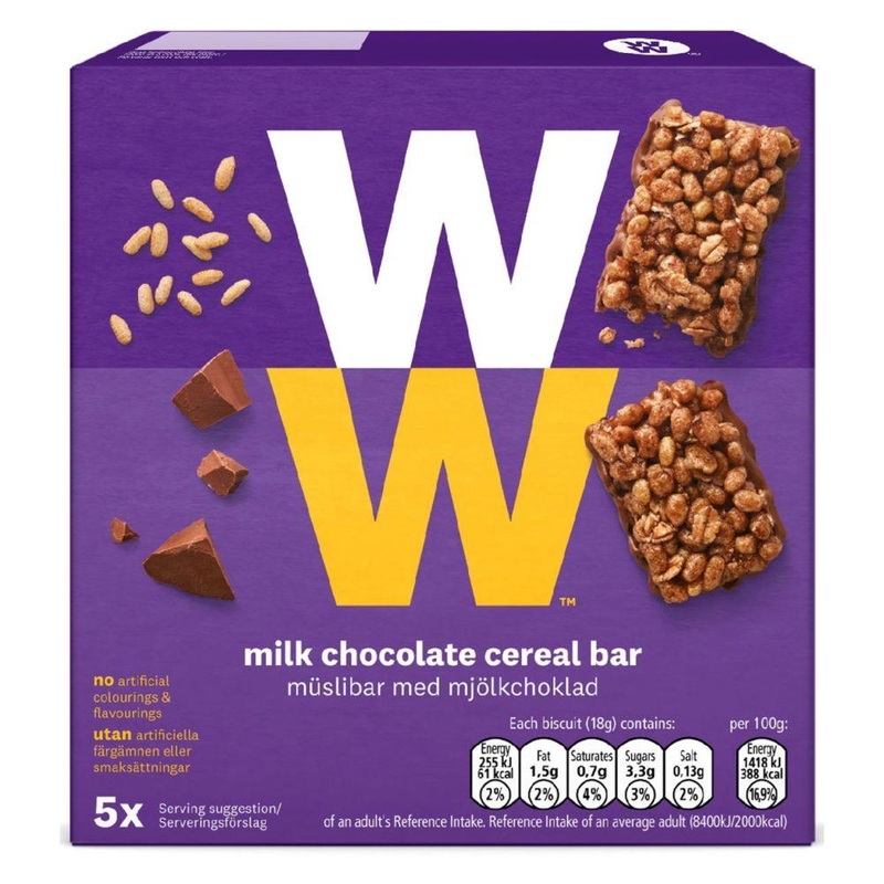 Milk Chocolate Cereal Bar 18G X 5Pk – 90G