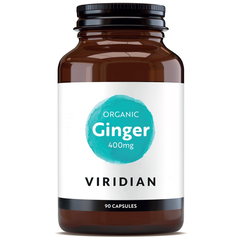 Organic Ginger Root Veg Caps 90 capsules
