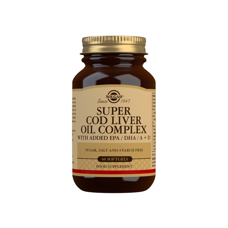 Super Cod Liver Oil Complex 60 capsules