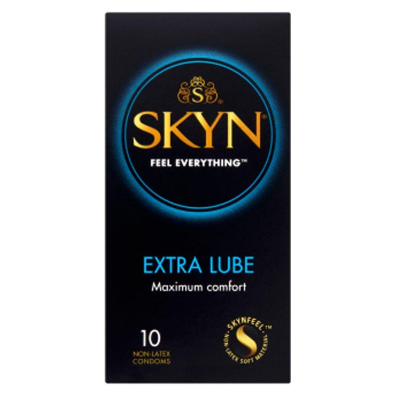 Skyn Extra Lubricated Condoms (Non-Latex) – 10 Pack