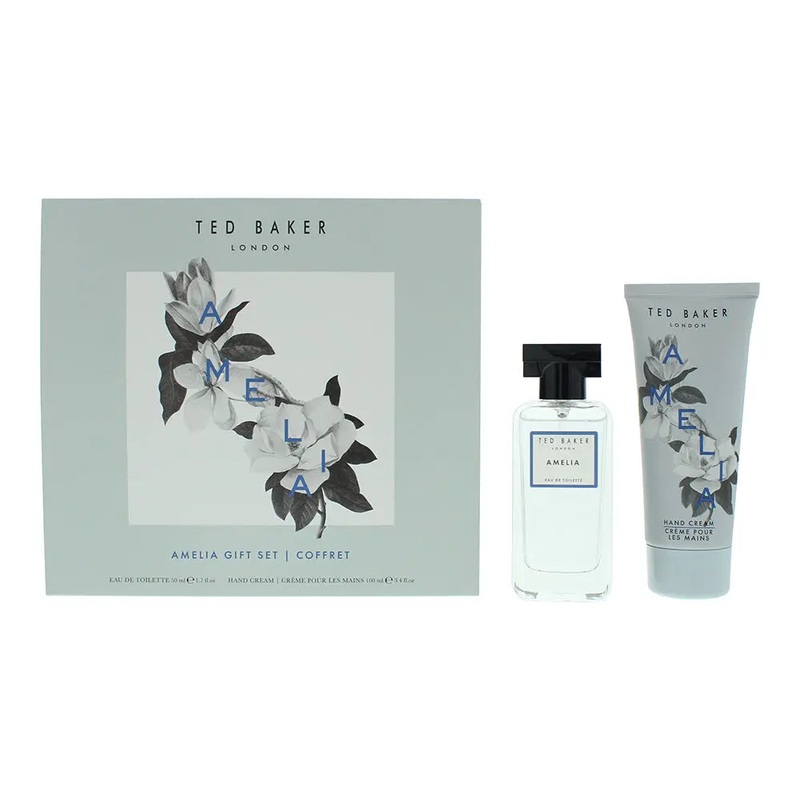 Ted Baker Amelia 2 Piece Gift Set: Eau De Toilette 50ml – Hand Cream 100ml