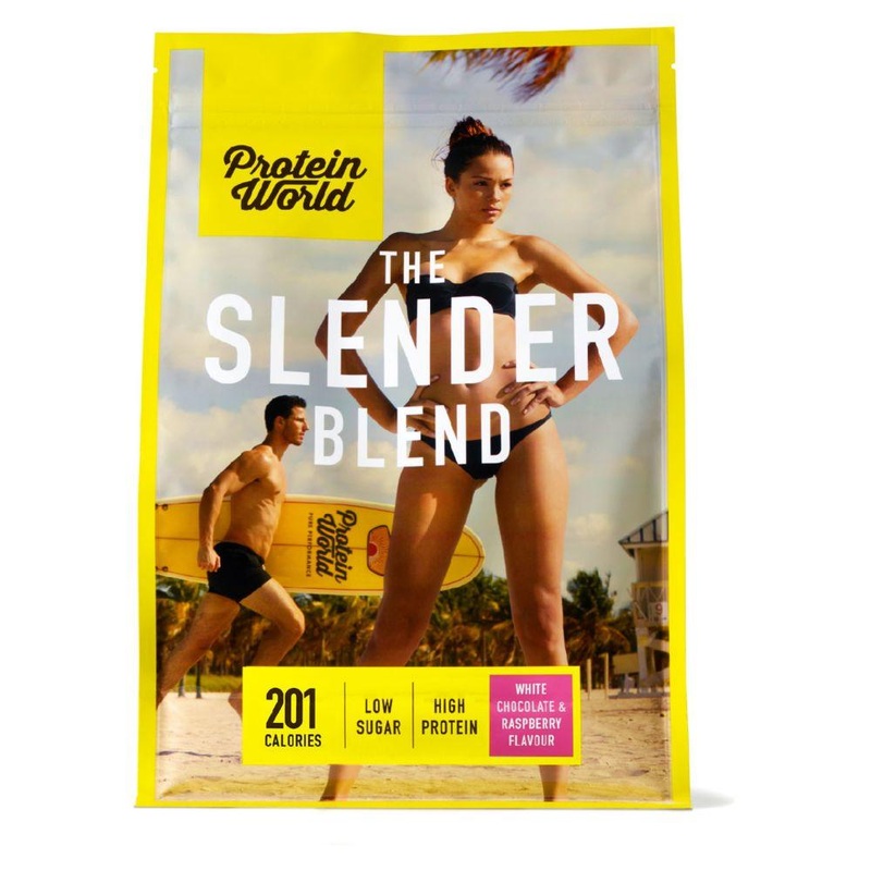 Slender Blend White Chocolate & Raspberry – 600G