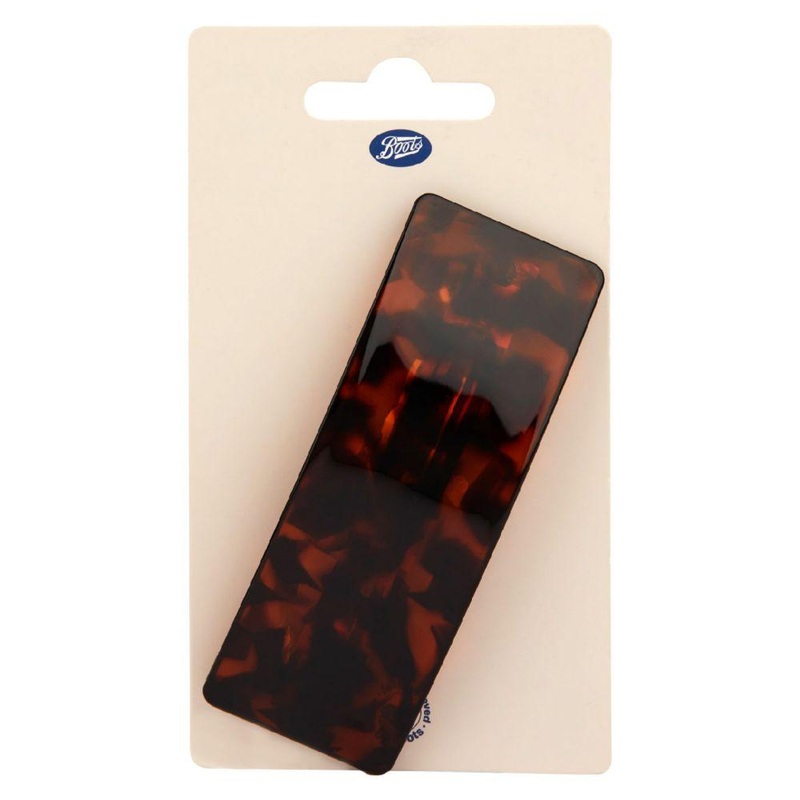 Large Barrette Tortoiseshell