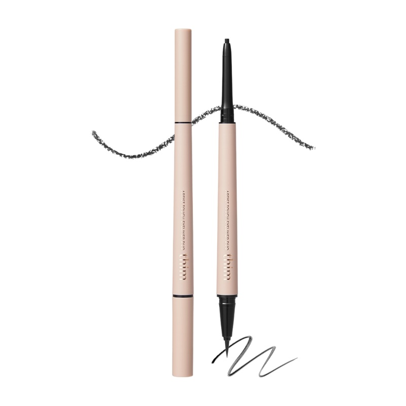 thim Artist Touch Eyeliner Duo 0.12g / 0.22g #01 Black