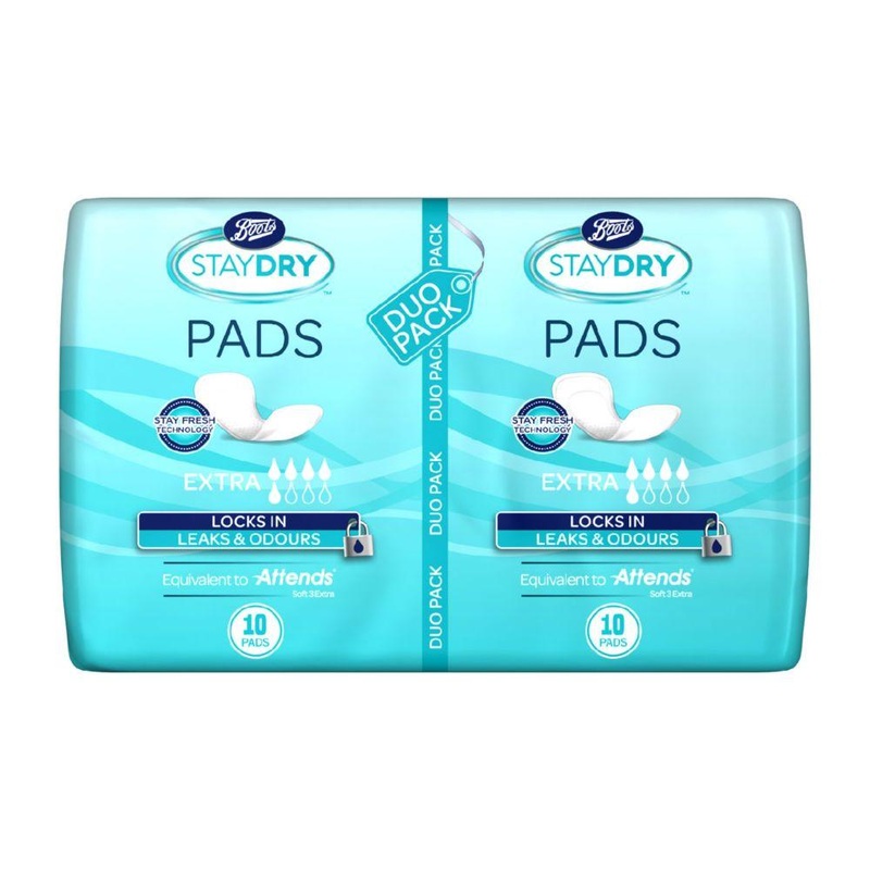 Staydry Extra Pads Duos  20 Pads