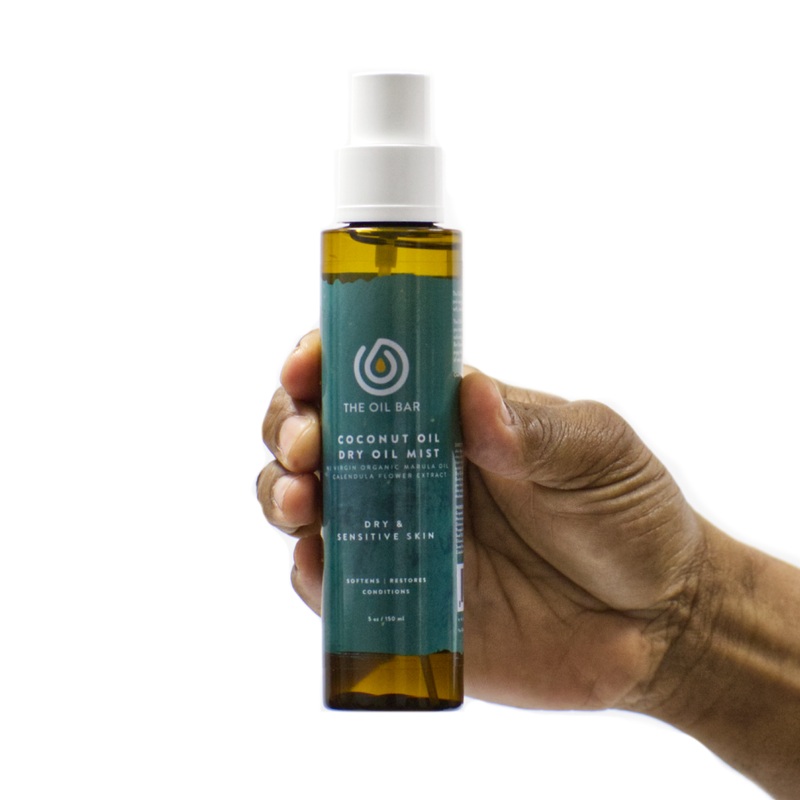 1865: A Unisex Fusion Blend Coconut Oil Dry Oil Mist