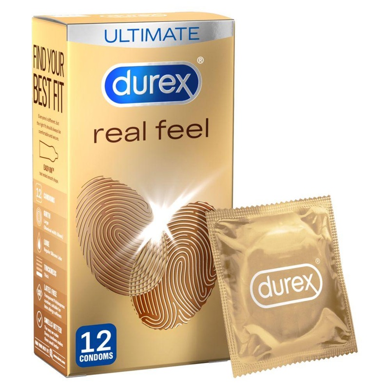 Real Feel Non Latex Condoms – 12 Pack