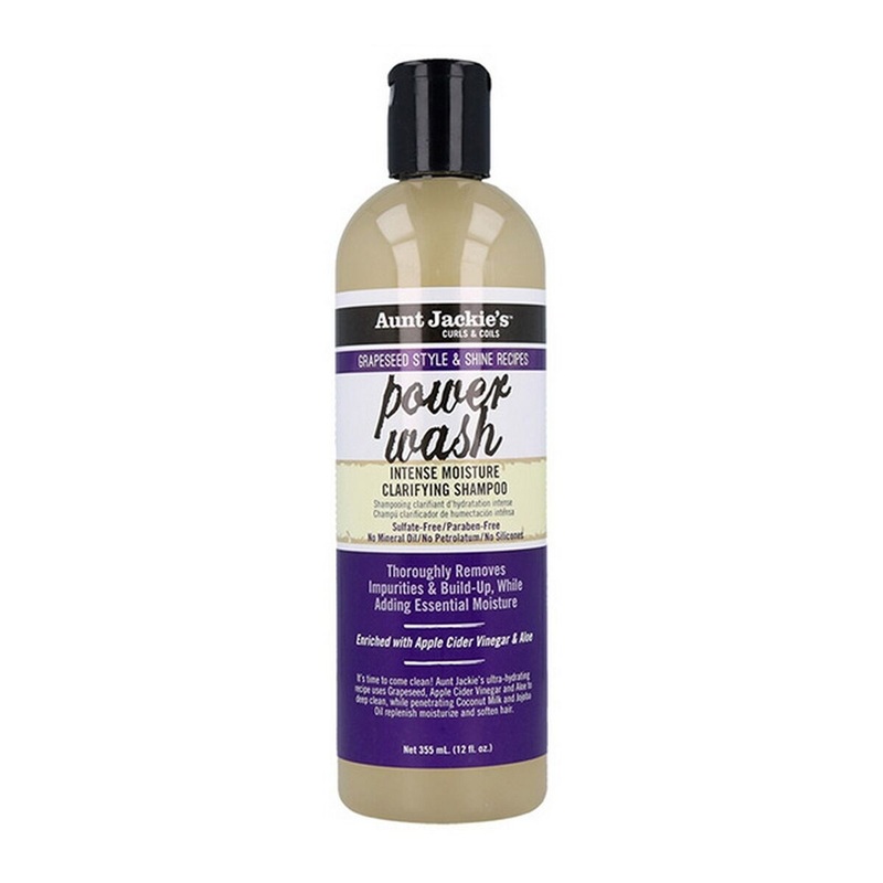 Shampoo Aunt Jackie’s Curls & Coils Grapeseed Power Wash (355 ml)