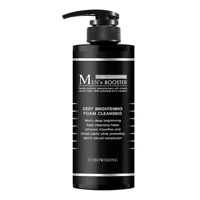TOSOWOONG Men’s Booster Deep Brightening Foam Cleansing 500ml