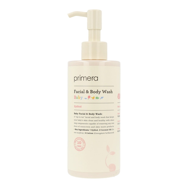 primera Baby Facial & Body Wash 250ml