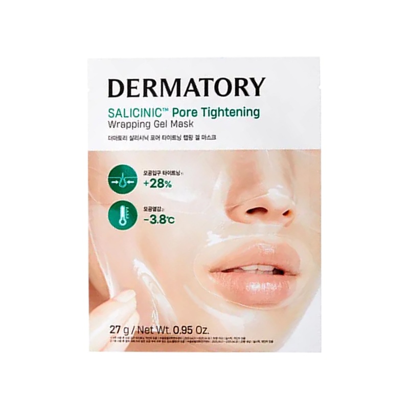 DERMATORY Salicinic Pore Tightening Wrapping Gel Mask 27g * 1 sheet