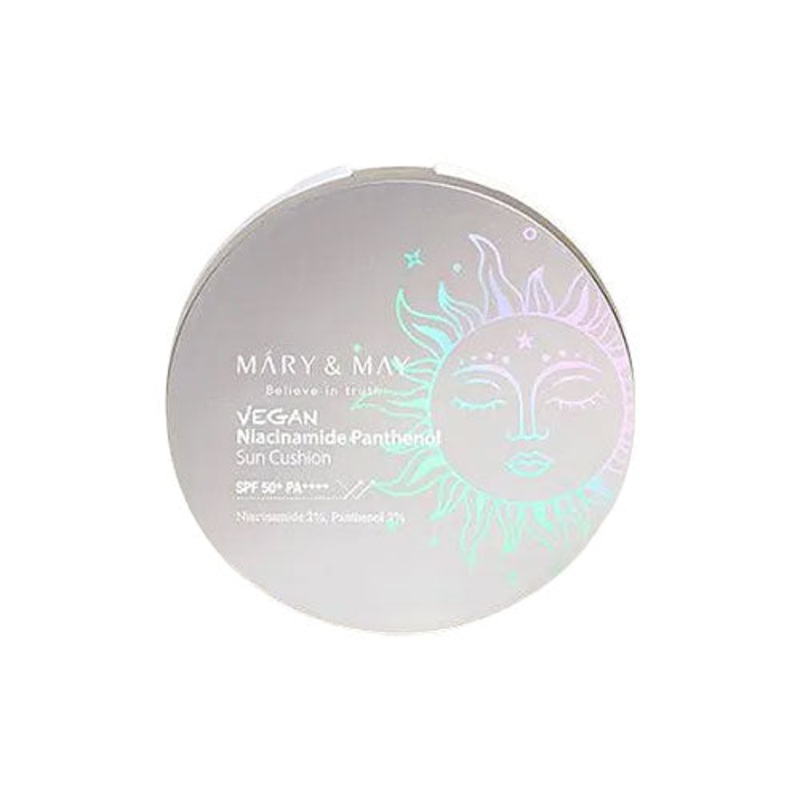 Mary&May Vegan Niacinamide Panthenol Sun Cushion SPF50+ PA++++ 25g 25g