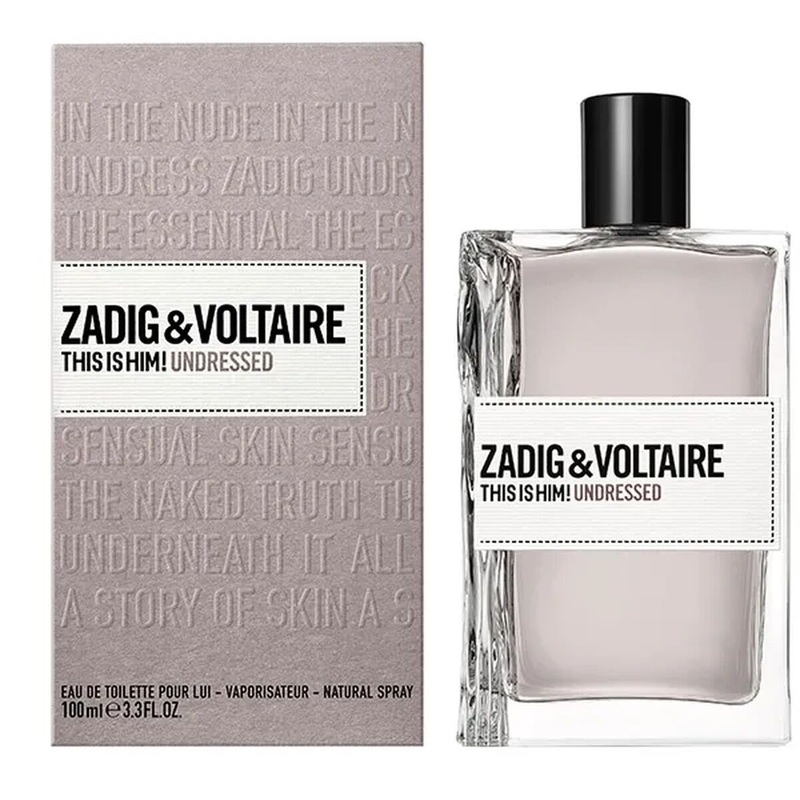 Men’s Perfume Zadig & Voltaire EDT 100 ml This is him! Undressed