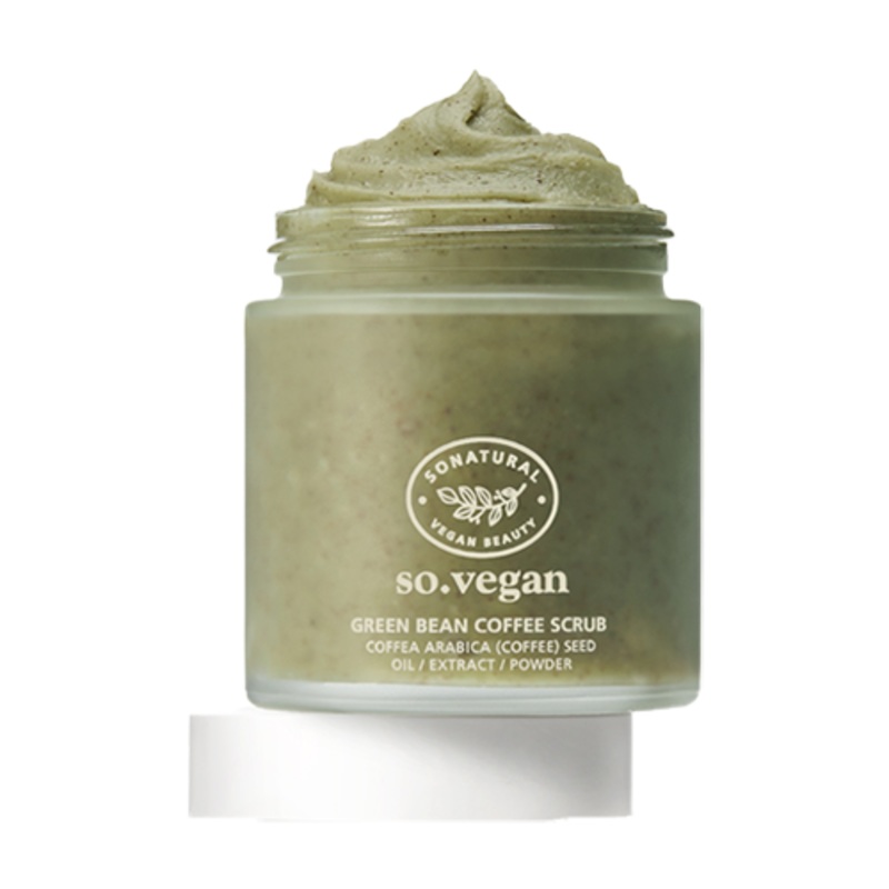 so natural SO Vegan Green Bean Coffee Scrub 105ml