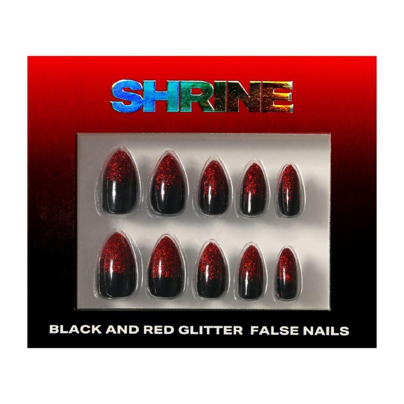 Dark Fake Nails Multi