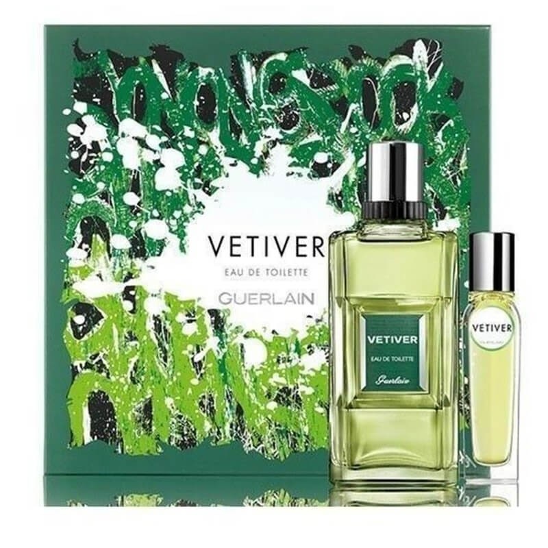Guerlain Vetiver 2pc Set 100ml EDT (M)