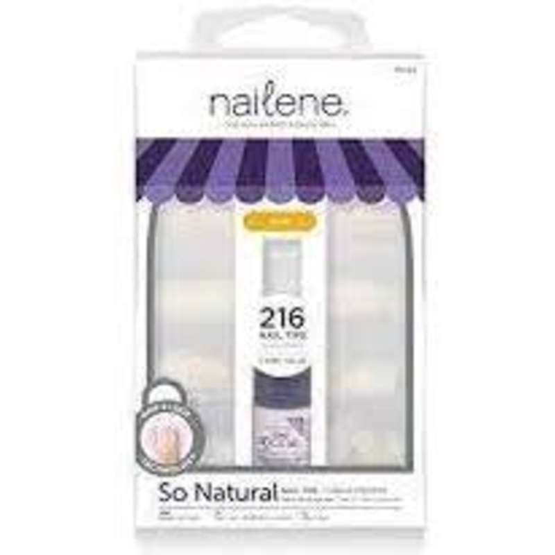 Nailene So Natural Oval False Nails 71043 x216
