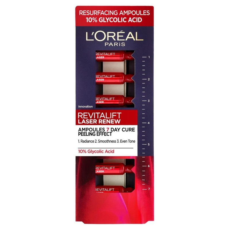 Paris Revitalift Laser Ampoules 10% Glycolic Acid Peel (7X1.3Ml)