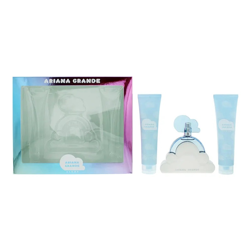 Ariana Grande Cloud 3 Piece Gift Set: Eau de Parfum 100ml – Body Souffle 100ml –