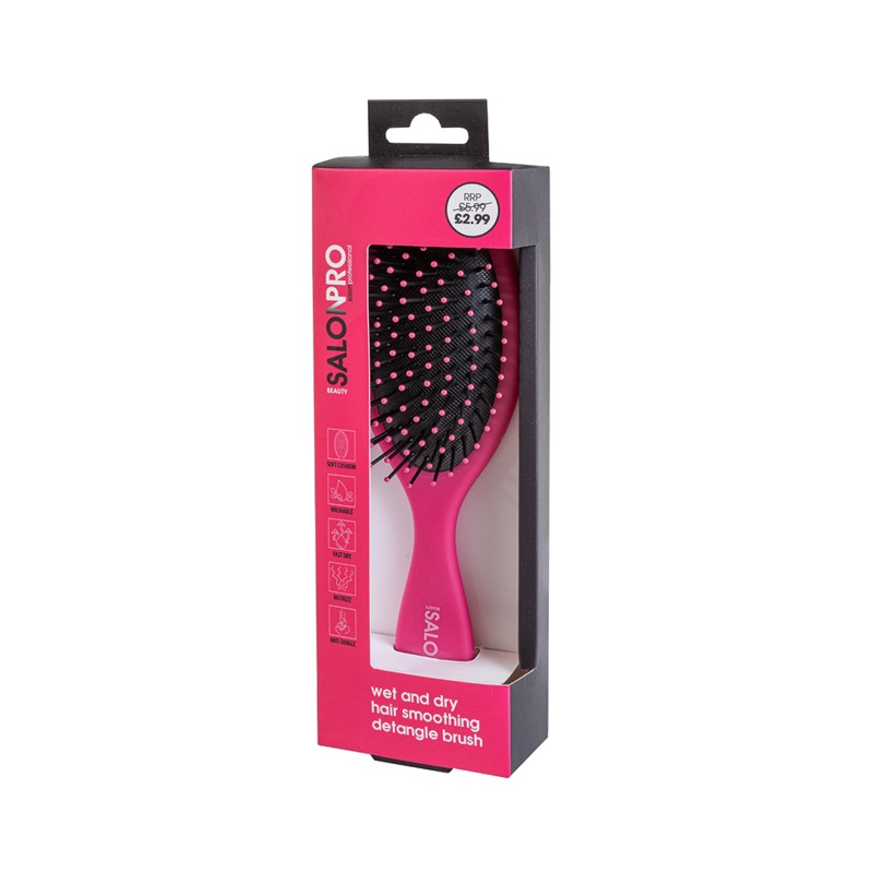 Beauty SalonPro Wet & Dry Smooth Detangle Brush BEAU515