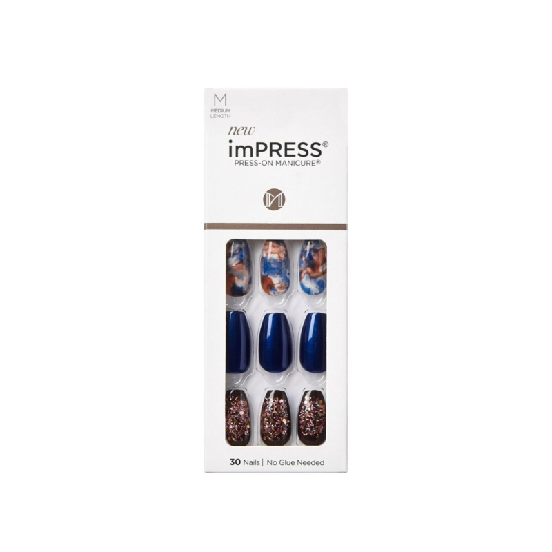 Kiss Impress Nails Indigo Autumn 88006