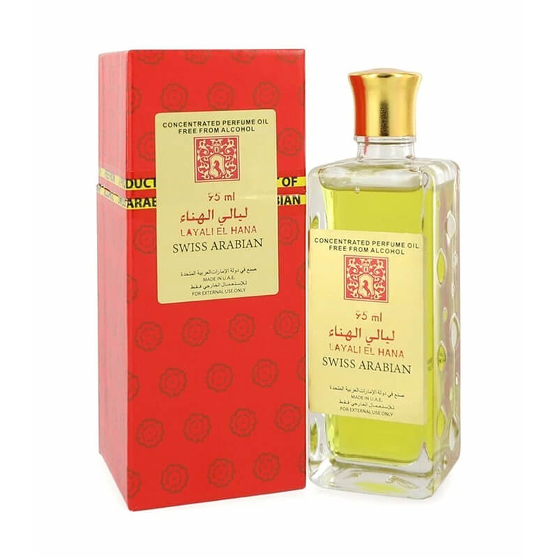 Swiss Arabian Layali El Hana Concentrated Perfume Oil 95ml (Unisex)