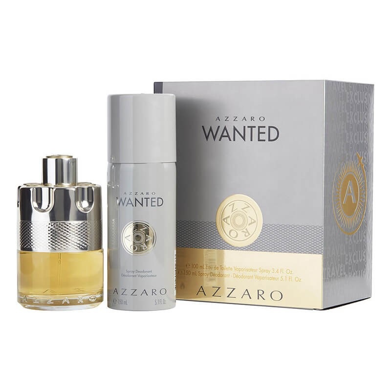 Azzaro Wanted 2pc Set 100ml EDT (M)