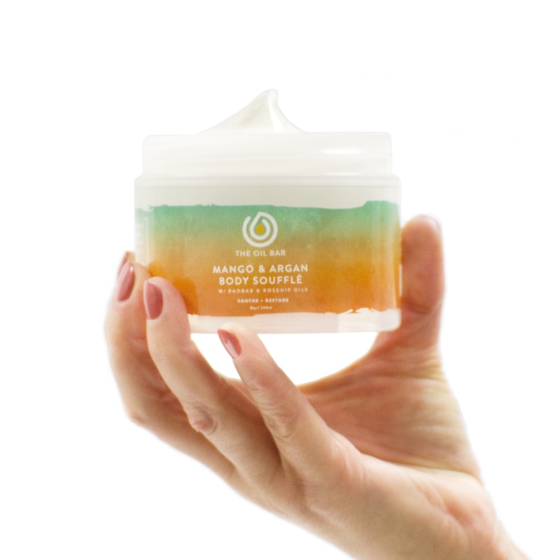 China Musk Mango & Argan Body Souffle 8oz