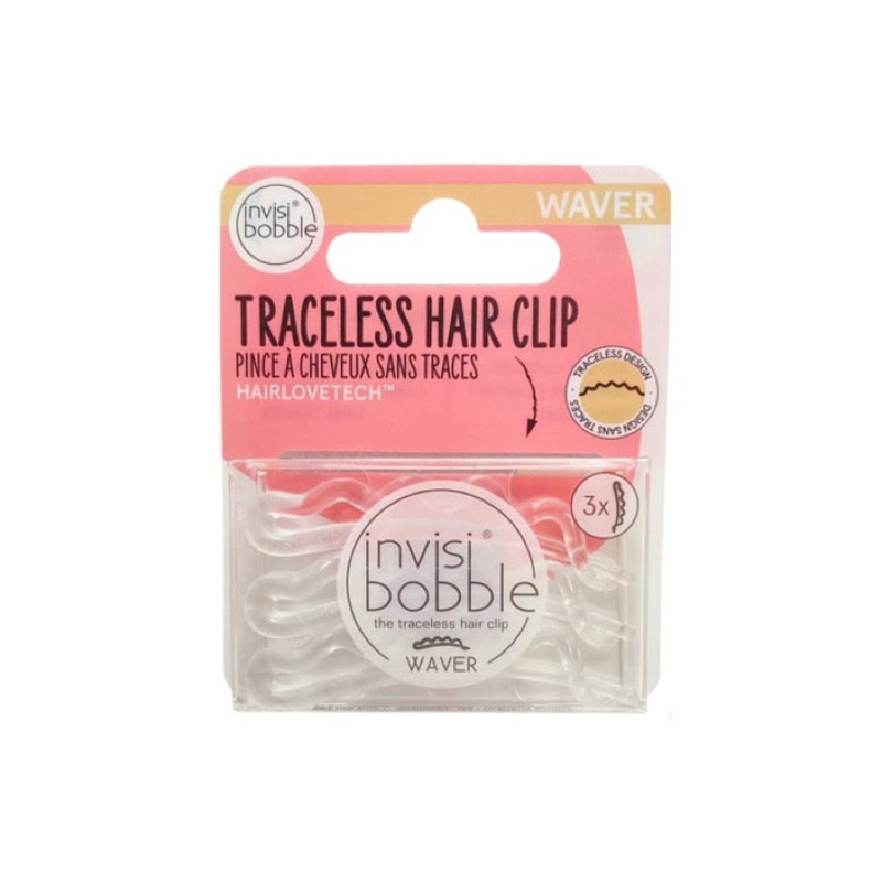 Invisibobble Traceless Hair Clip Crystal