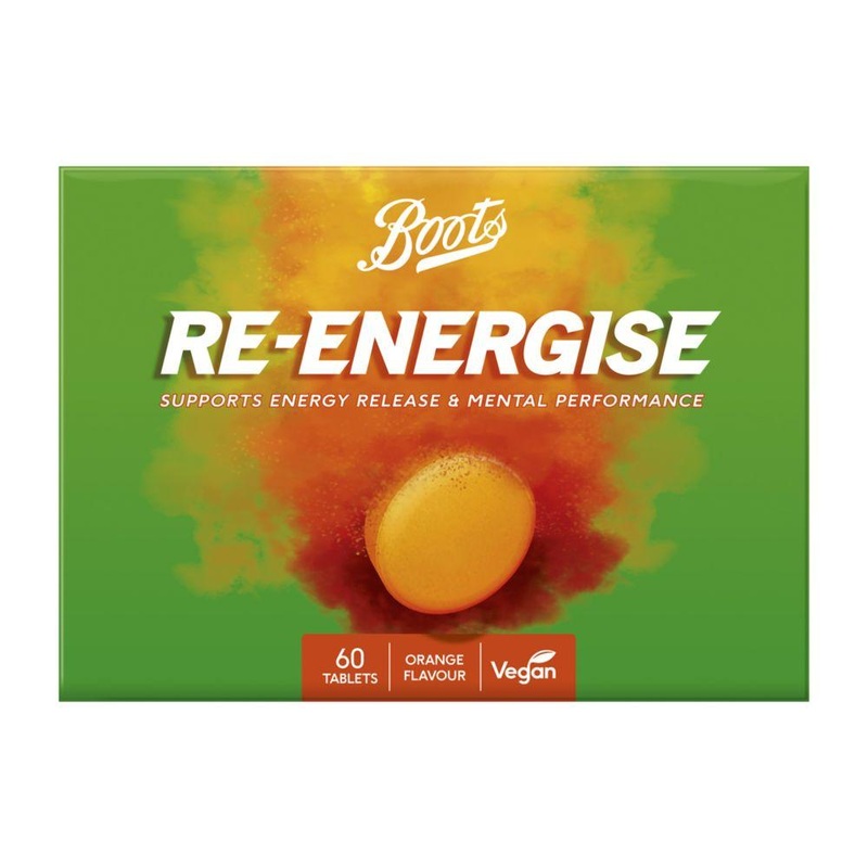 Re-Energise Orange 60 Effervescent Tablets
