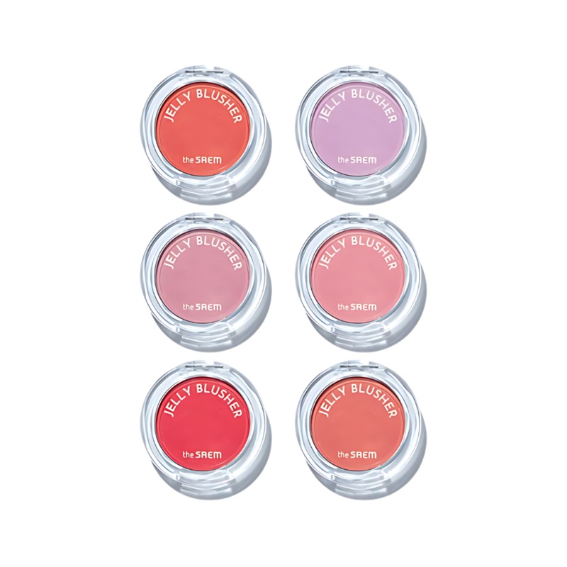 The SAEM Jelly Blusher 4.5g CR01  Peach Crush