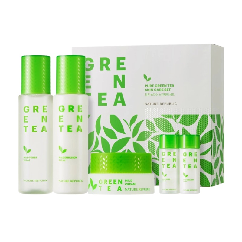 NATURE REPUBLIC Pure Green Tea Skincare Special Set