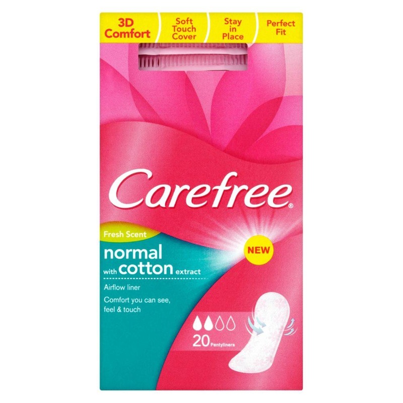 Breathable Fresh Pantyliners 20 Pack