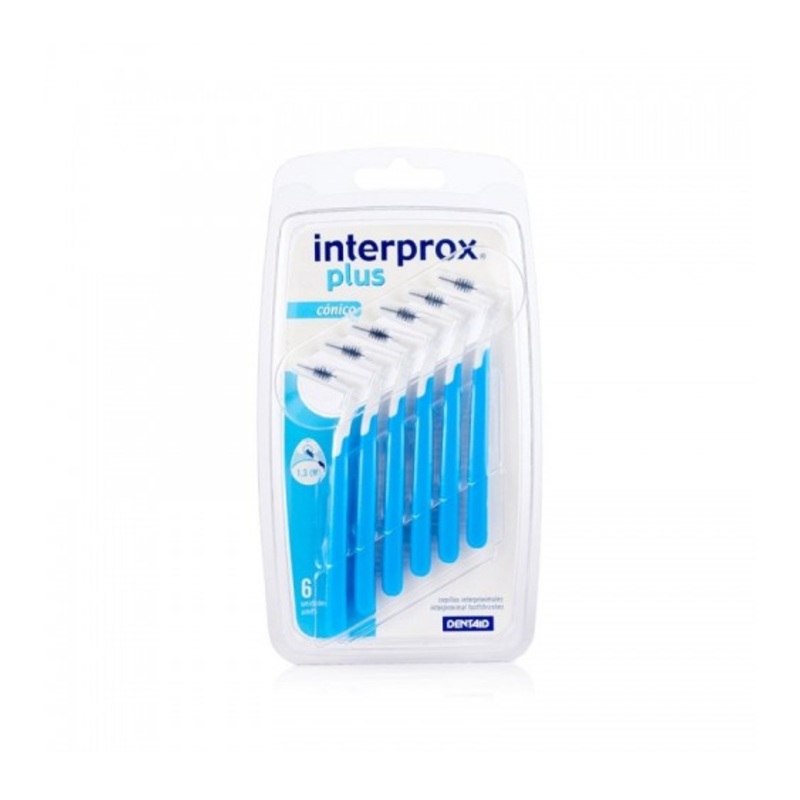 Interprox Plus (smaller sizes) Conical Blue 6 items