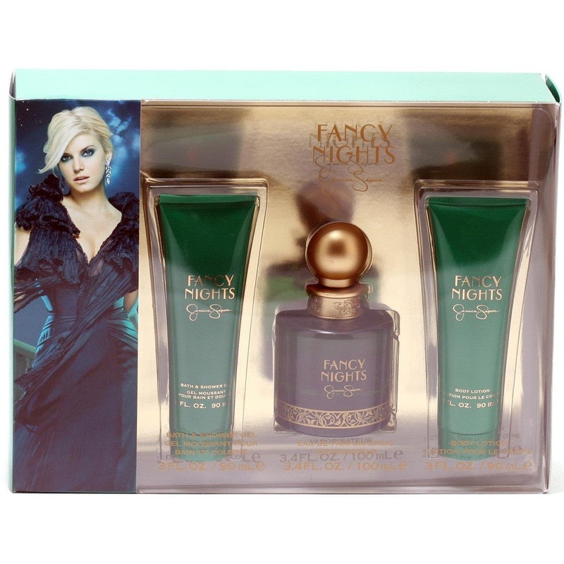 Jessica Simpson Fancy Nights 100ml EDP 3pc Set (L)