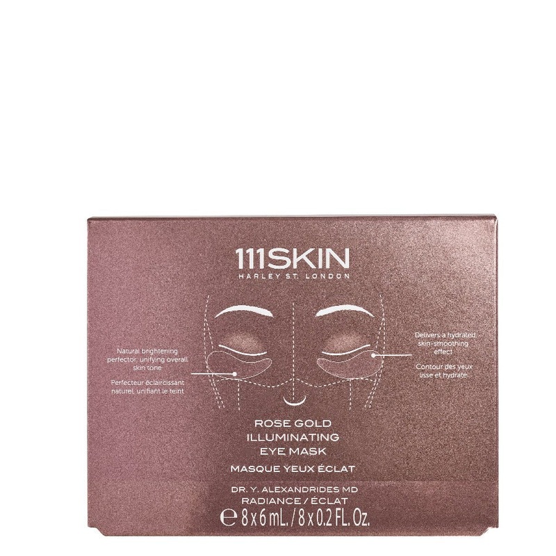 Rose Gold Illuminating Eye Mask Box 8 sachets